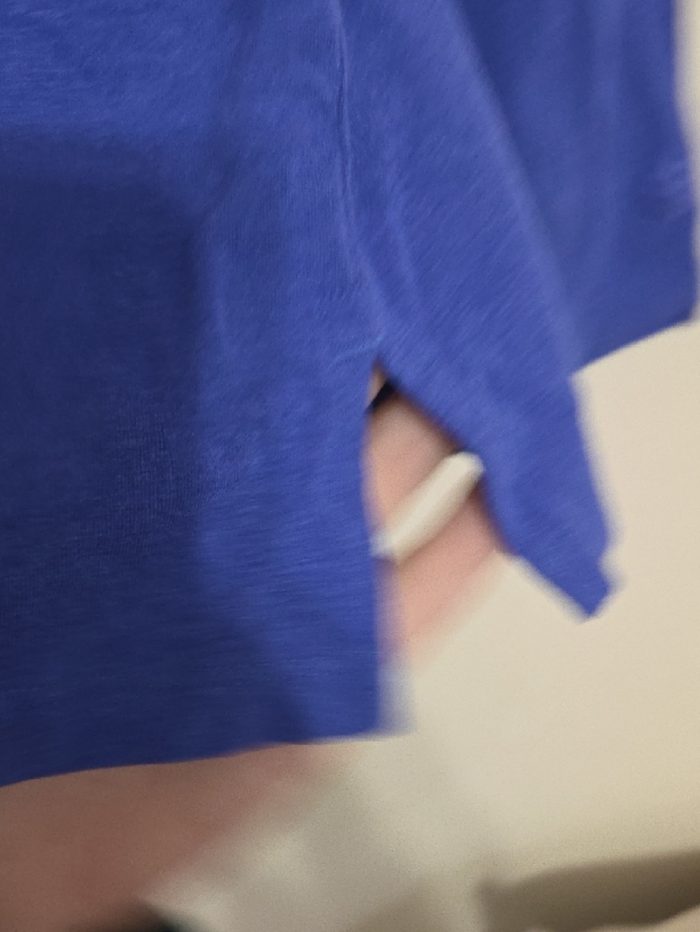 Coolibar Royal Blue Quarter-Zip Sun Shirt - Picture 7 of 9